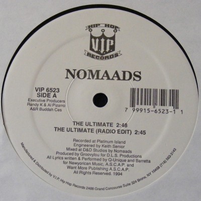 Nomaads – The Ultimate (VLS) (1994) (FLAC + 320 kbps)
