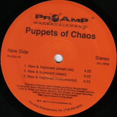 Puppets Of Chaos – Tru Dat / New & Improved (VLS) (1995) (FLAC + 320 kbps)