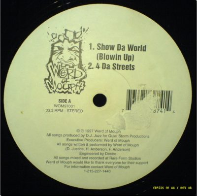 Werd Of Mouph – Show Da World (Blowin Up) (Vinyl EP) (1997) (320 kbps)