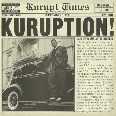 Kurupt – Kuruption! (2xCD) (1998) (FLAC + 320 kbps)