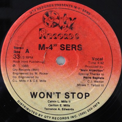 M-4 Sers – Won’t Stop (VLS) (1986) (320 kbps)