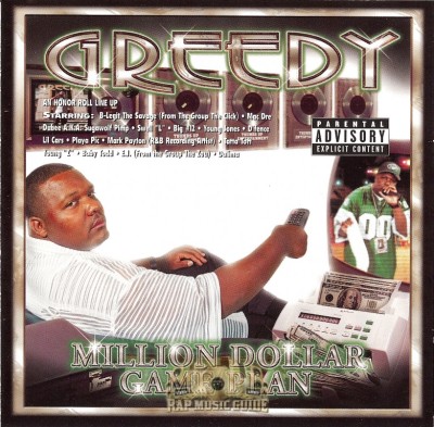 Greedy – Million Dollar Game Plan (CD) (2000) (FLAC + 320 kbps)