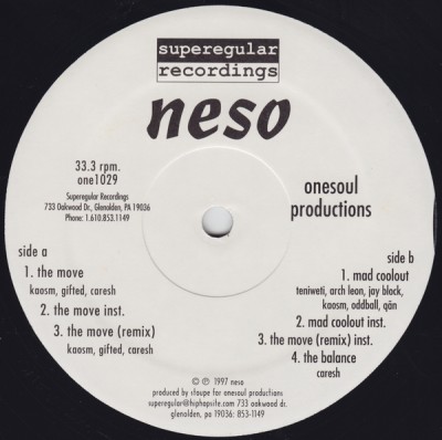 Neso – The Move (VLS) (1997) (FLAC + 320 kbps)