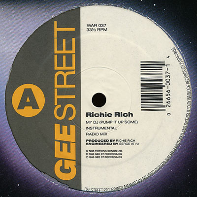 Richie Rich – My DJ (Pump It Up Some) (VLS) (1988) (FLAC + 320 kbps)