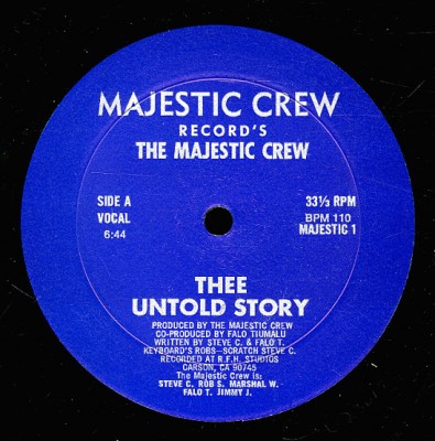 Majestic Crew – Thee Untold Story (VLS) (1985) (320 kbps)