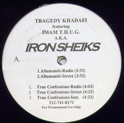 Tragedy Khadafi – Iron Sheiks (Promo VLS) (1997) (FLAC + 320 kbps)