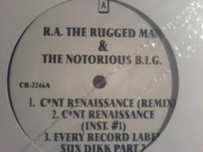 R.A. The Rugged Man & The Notorious B.I.G. – C*nt Renaissance (Remix) / Every Record Label Sux Dikk Part 2 / C*nt Renaissance (VLS) (1996) (FLAC + 320 kbps)