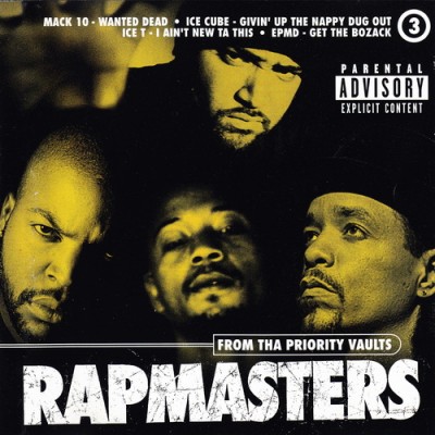 VA – Rapmasters: From Tha Priority Vaults, Volume 3 (CD) (1996) (FLAC + 320 kbps)