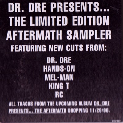 Dr. Dre – Presents…The Limited Edition Aftermath Sampler (2xLP) (1996) (320 kbps)