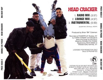 Double XX Posse – Head Cracker (Promo CDS) (1992) (320 kbps)