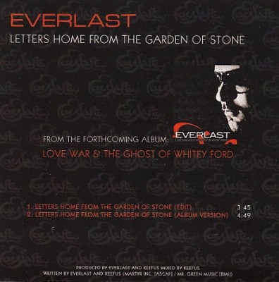 Everlast - Letters Home From The Garden Of Stone (Promo)