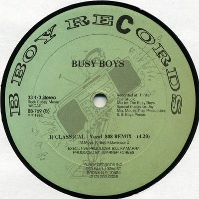 Busy Boys – Renita / Classical (VLS) (1988) (FLAC + 320 kbps)