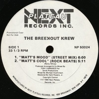 The Breekout Krew – Matt’s Mood (1984) (VLS) (FLAC + 320 kbps)
