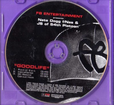 Nate Dogg Featuring Nas & JS of 54th Platoon – The Goodlife (2001) (Promo CDS) (FLAC + 320 kbps)