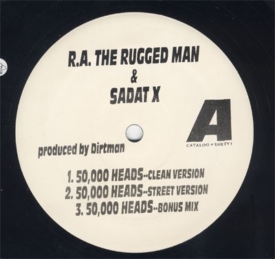 R.A. The Rugged Man - 50,000 Heads -bw- Smithhaven Mall (1996)