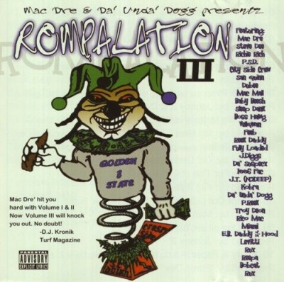 VA – Mac Dre & Da’ Unda’ Dogg Presentz: The Rompalation III (CD) (2002) (FLAC + 320 kbps)