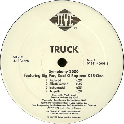 Truck - Symphony 2000 Side A