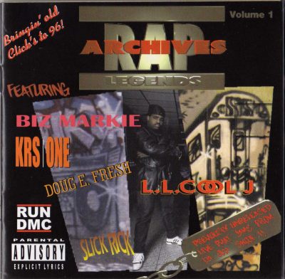 Various Artists – Rap Archives Legends, Vol. 1 (1996) (CD) (FLAC + 320 kbps)