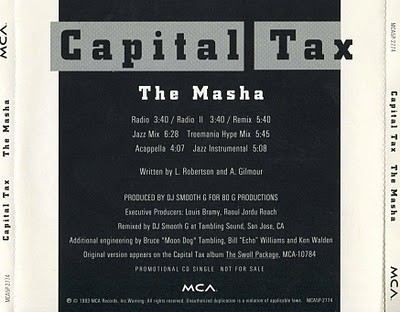 Capital Tax – The Masha (Promo CDS) (1993) (FLAC + 320 kbps)