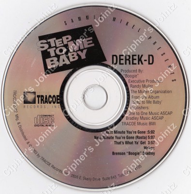 Derek-D – Next Minute You’re Gone (Promo CDS) (1993) (320 kbps)