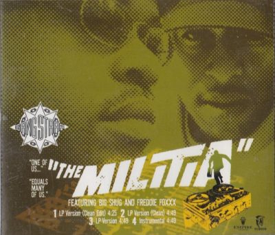 Gang Starr – The Militia (Promo CDS) (1998) (FLAC + 320 kbps)