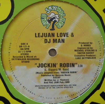 Le Juan Love & DJ Man – Jockin’ Robin (VLS) (1988) (FLAC + 320 kbps)