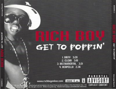 Rich Boy – Get To Poppin’ (Promo CDS) (2005) (FLAC + 320 kbps)