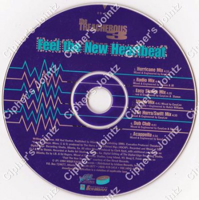 The Treacherous Three – Feel The New Heartbeat (Promo CDS) (1994) (320 kbps)