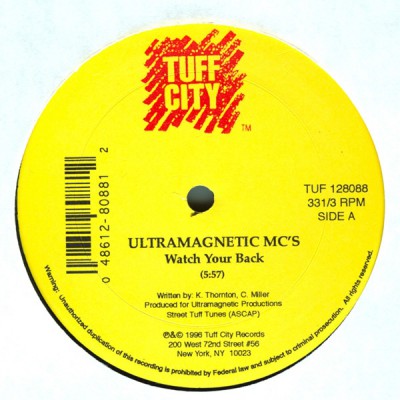 Ultramagnetic MC’s – Watch Your Back (VLS) (1996) (FLAC + 320 kbps)