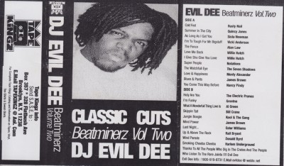 DJ Evil Dee - Beatminerz Vol. Two Sleeve