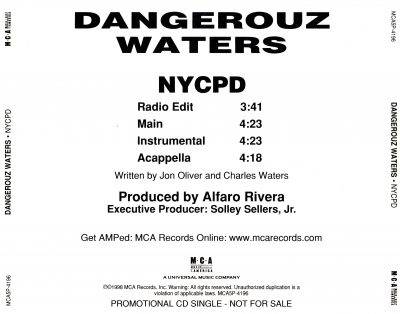 Dangerouz Waters – NYCPD (Promo CDS) (1998) (FLAC + 320 kbps)