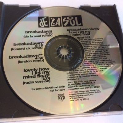 De La Soul ‎– Breakadawn / Lovely How I Let My Mind Float (Promo CDS) (1993) (320 kbps)