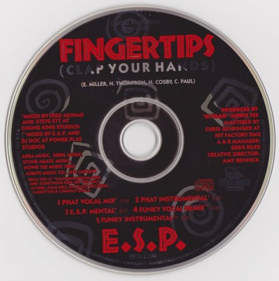 E.S.P. – Fingertips (Clap Your Hands) (Promo CDS) (1992) (320 kbps)