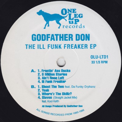 Godfather Don – The Ill Funk Freaker EP (Vinyl) (2009) (FLAC + 320 kbps)