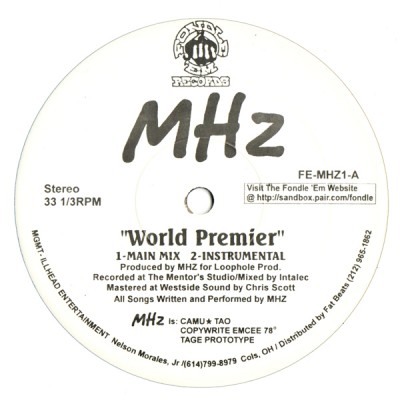 MHz – World Premier (VLS) (1998) (FLAC + 320 kbps)
