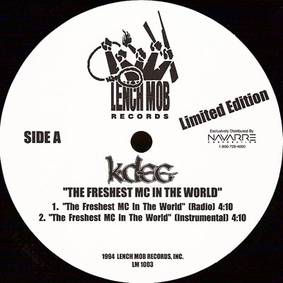 K-Dee – The Freshest MC In The World (VLS) (1994) (FLAC + 320 kbps)