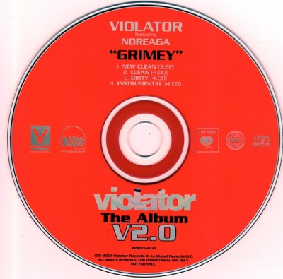 Violator Featuring Noreaga – Grimey (Promo CDS) (2001) (320 kbps)