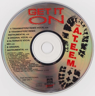 The A.T.E.E.M. – Get It On (Promo CDS) (1992) (320 kbps)