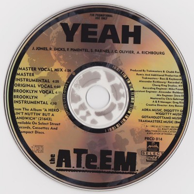 The A.T.E.E.M. – Yeah (Promo CDS) (1992) (320 kbps)