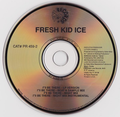 Fresh Kid Ice – I’ll Be There (Promo CDS) (1992) (FLAC +320 kbps)