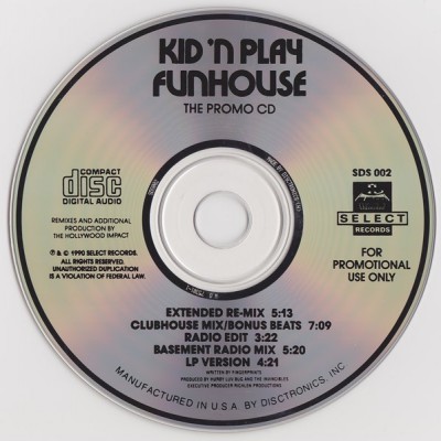 Kid ‘N Play – Funhouse (Promo CDS) (1990) (320 kbps)