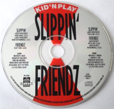 Kid ‘N Play – Slippin’ / Friendz (Promo CDS) (1991) (320 kbps)