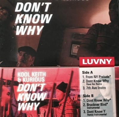 Kool Keith & Kurious - Don't Know Why EP