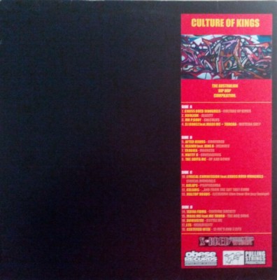 VA – Culture Of Kings: The Australian Hip Hop Compilation (Vinyl) (2000) (FLAC + 320 kbps)
