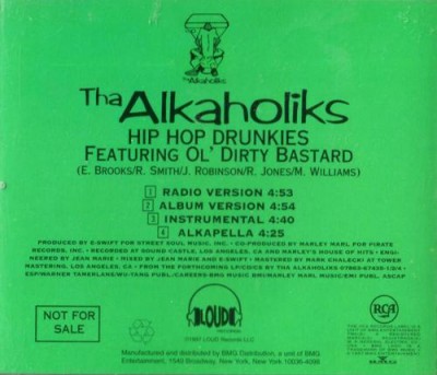 Tha Alkaholiks – Hip Hop Drunkies (Promo CDS) (1997) (320 kbps)