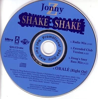 Jonny Z – Shake Shake (CDS) (1993) (320 kbps)
