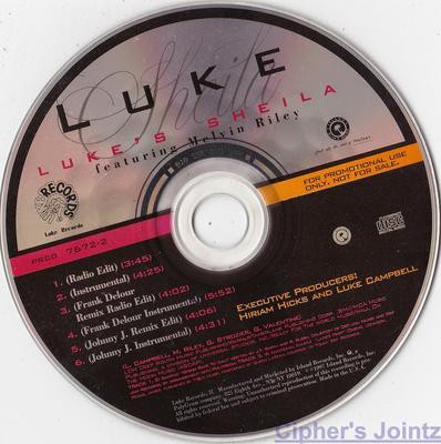 Luke – Luke’s Sheila (Promo CDS) (1997) (320 kbps)