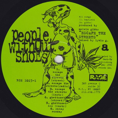 People Without Shoes – Escape The Streets EP (Vinyl) (1996) (FLAC + 320 kbps)