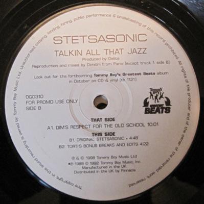 Stetsasonic – Talkin All That Jazz (Remixes) (VLS) (1988) (FLAC + 320 kbps)