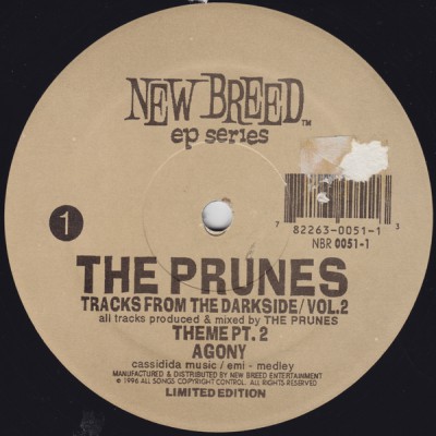 The Prunes – Tracks From The Darkside, Volume 02 EP (Vinyl) (1996) (FLAC + 320 kbps)
